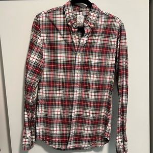 JCrew button down plaid size small slim